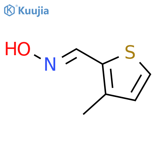 3-Methylthiophene-2-carbaldehyde oxime structure