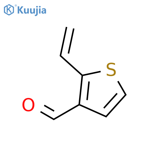 3-THIOPHENECARBOXALDEHYDE, 2-ETHENYL- structure