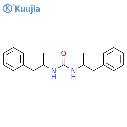 N,N'-Bis(1-methyl-2-phenylethyl)-urea structure
