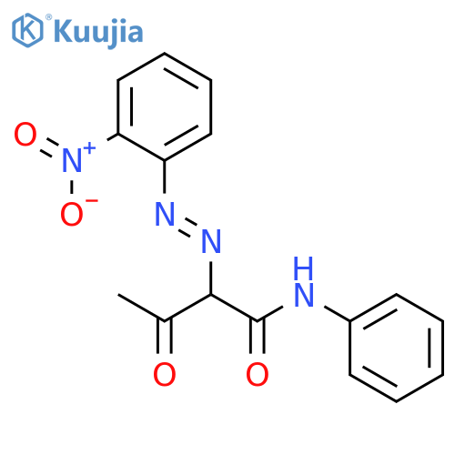 Pigment Yellow 5 structure
