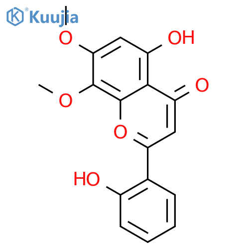 Skullcapflavone I structure