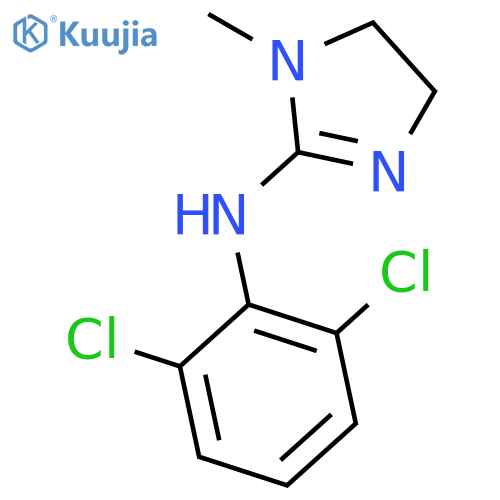 1H-Imidazol-2-amine, N-(2,6-dichlorophenyl)-4,5-dihydro-1-methyl- structure
