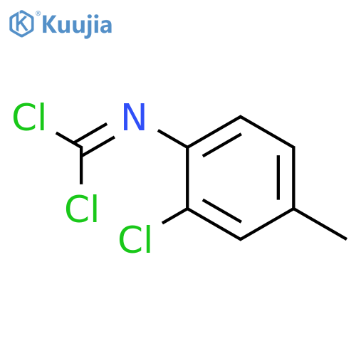 CARBONIMIDIC DICHLORIDE, (2-CHLORO-4-METHYLPHENYL)- structure