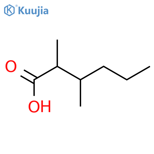 2,3-Dimethyl-hexanoic Acid structure