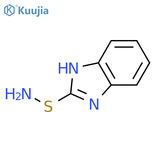 1H-Benzimidazole-2-sulfenamide(9CI) structure