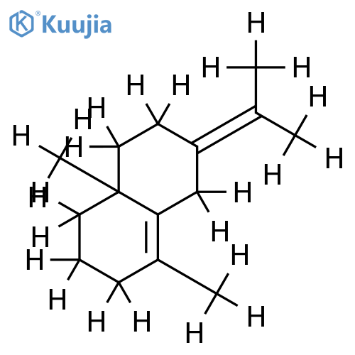 (+)-Selin-4,7(11)-dien structure