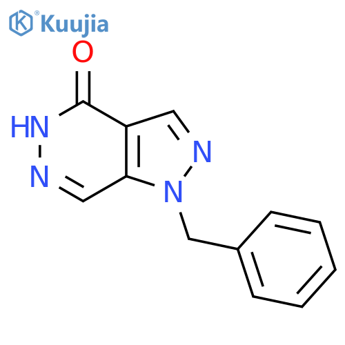 1-Benzyl-1H-pyrazolo[3,4-d]pyridazin-4(5H)-one structure