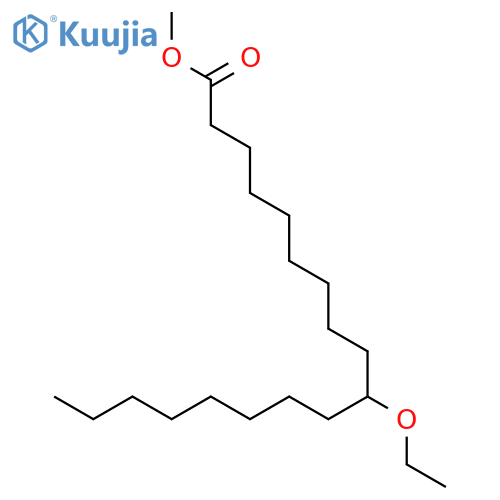 OCTADECANOIC ACID, 10-ETHOXY-, METHYL ESTER structure