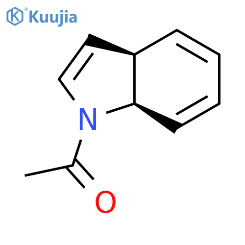 1H-Indole, 1-acetyl-3a,7a-dihydro-, cis- (9CI) structure