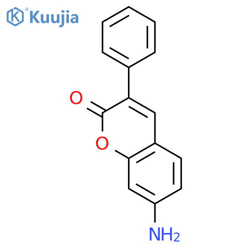 7-Amino-3-phenyl-2-benzopyrone structure