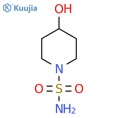 4-Hydroxypiperidine-1-sulfonamide structure