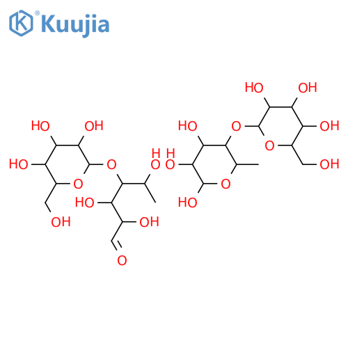 D-Gulose, 6-deoxy-4-O-β-D-glucopyranosyl- structure