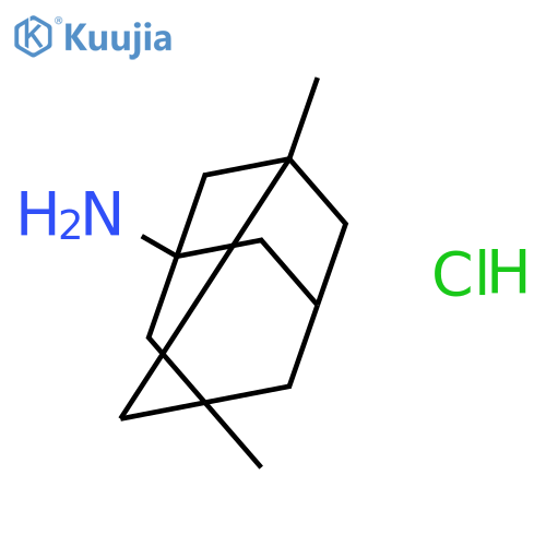 Memantine hydrochloride structure