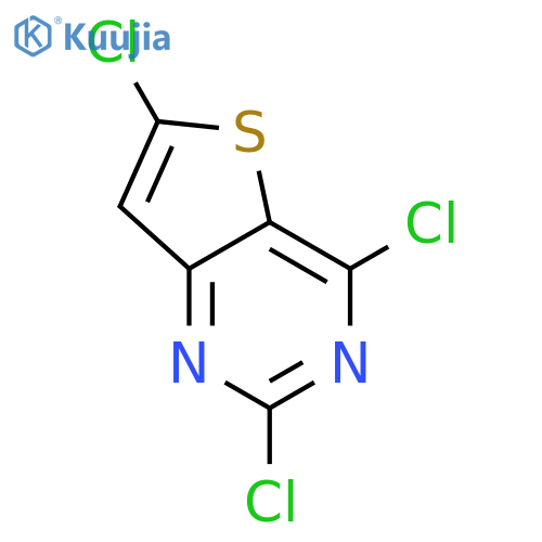 2,4,6-Trichlorothieno3,2-dpyrimidine structure