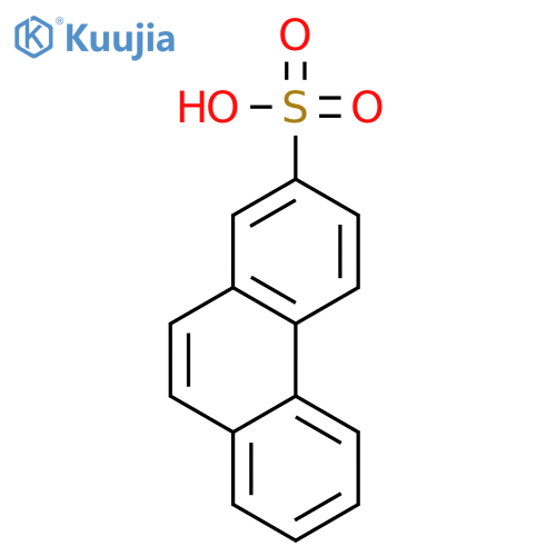 2-Phenanthrenesulfonic acid structure