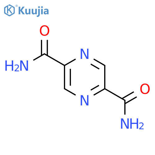2-5-Pyrazinedicarboxamide structure