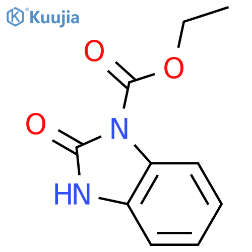 ethyl 2-oxo-2,3-dihydro-1H-1,3-benzodiazole-1-carboxylate structure