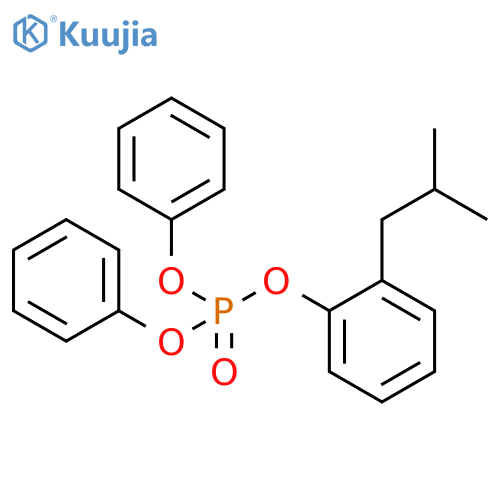 Diphenylisobutylphenylphosphate structure