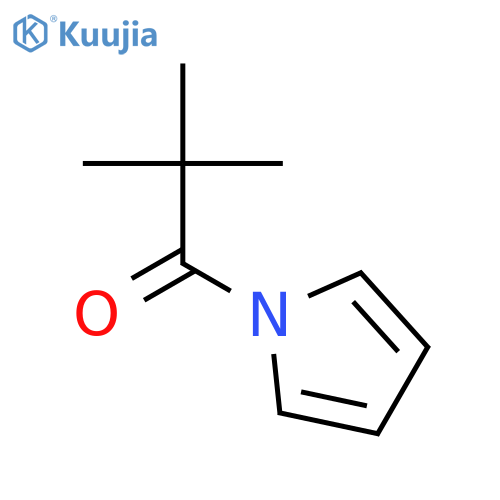 2,2-Dimethyl-1-(1H-pyrrol-1-yl)propan-1-one structure
