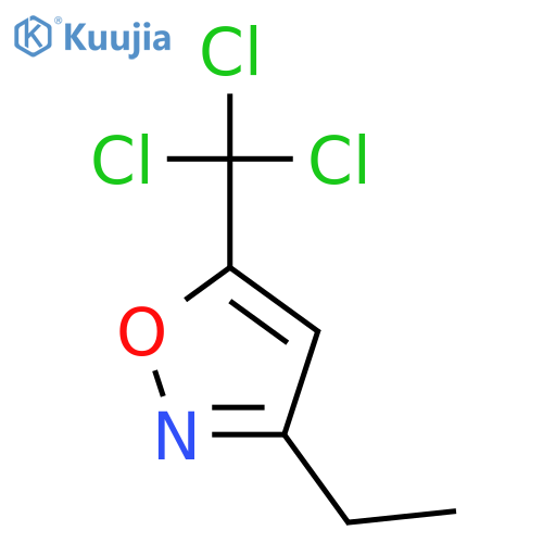 ISOXAZOLE, 3-ETHYL-5-(TRICHLOROMETHYL)- structure