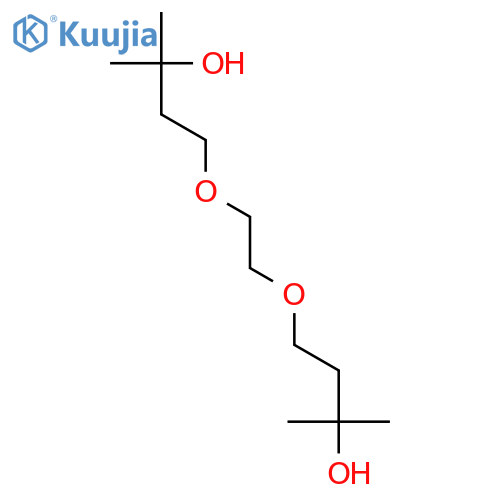2-Butanol, 4,4'-[1,2-ethanediylbis(oxy)]bis[2-methyl- structure
