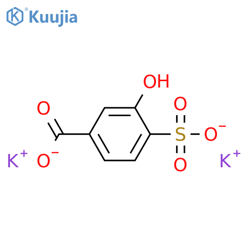 3-Hydroxy-4-sulfobenzoic Acid Potassium Salt structure