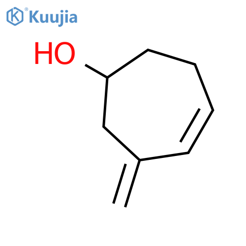 4-CYCLOHEPTEN-1-OL, 3-METHYLENE- structure