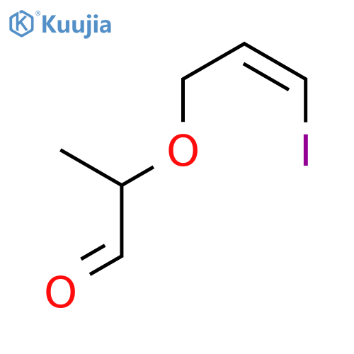 PROPANAL, 2-[[(2Z)-3-IODO-2-PROPENYL]OXY]- structure