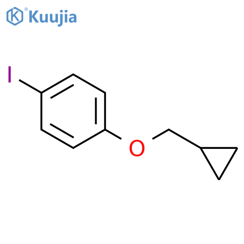1-Cyclopropylmethoxy-4-iodobenzene structure