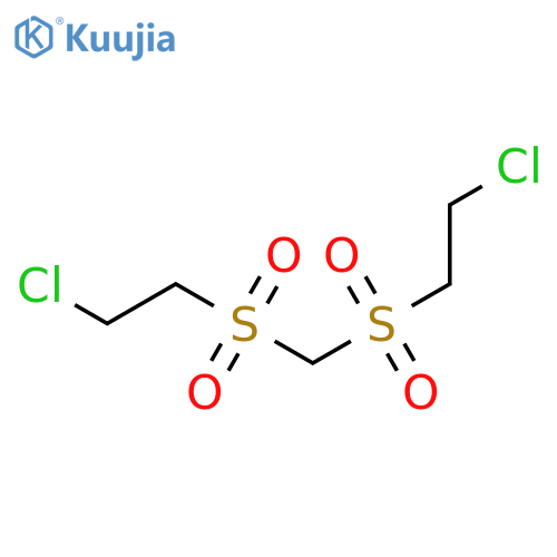 Ethane,1,1'-[methylenebis(sulfonyl)]bis[2-chloro- structure