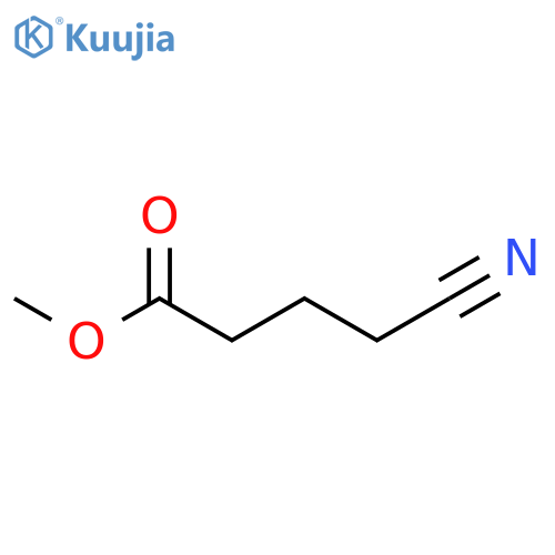 Methyl 4-cyanobutanoate structure