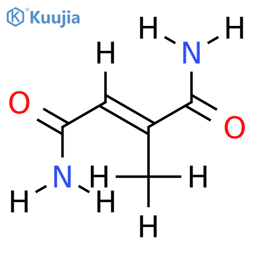 Diamide-2-Methylbutenedioic acid structure