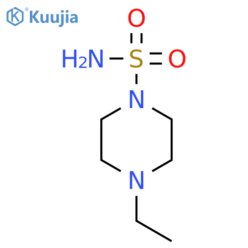 4-ethylpiperazine-1-sulfonamide structure