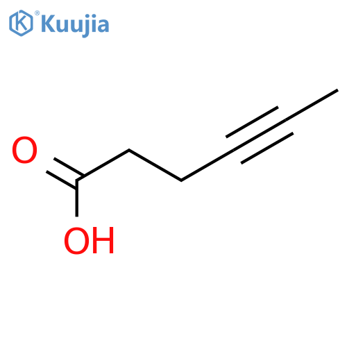 4-hexynoic acid structure
