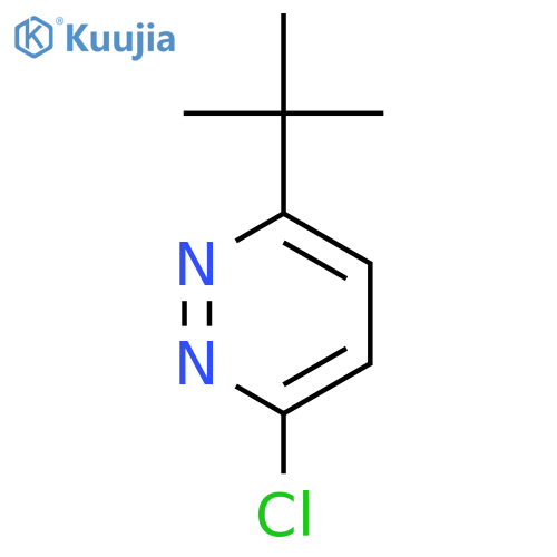 3-tert-butyl-6-chloropyridazine structure