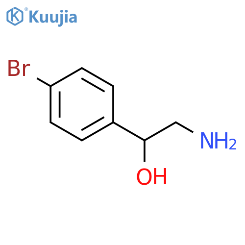 2-Amino-1-(4-bromophenyl)-1-ethanol structure