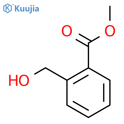 Methyl 2-(hydroxymethyl)benzoate structure