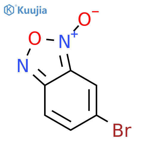 6-Bromobenzo[c][1,2,5]oxadiazole 1-oxide structure