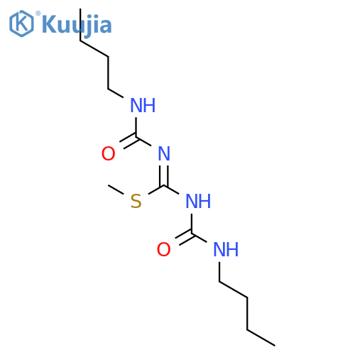 CARBAMIMIDOTHIOIC ACID, N,N'-BIS[(BUTYLAMINO)CARBONYL]-, METHYL ESTER structure
