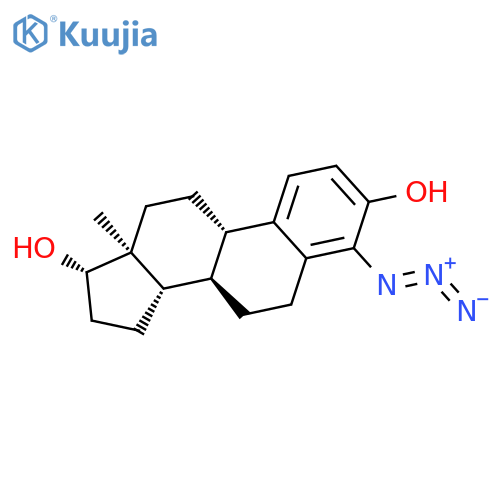 4-azidoestradiol structure