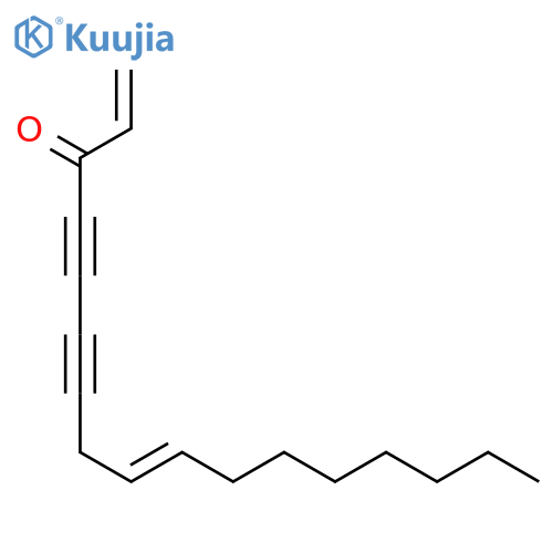 (9Z)-heptadeca-1,9-diene-4,6-diyn-3-one structure