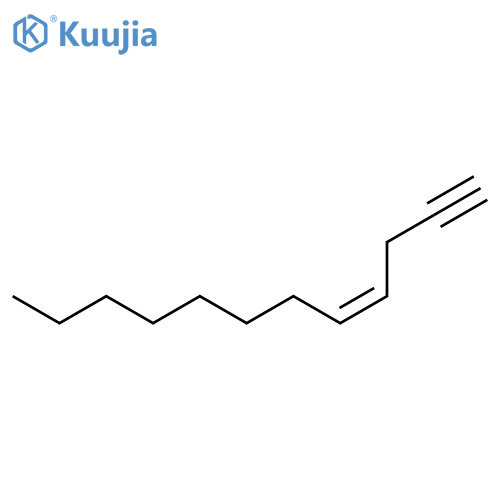 (4Z)-4-Dodecen-1-yne structure