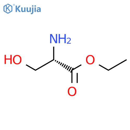 ethyl (2S)-2-amino-3-hydroxypropanoate structure