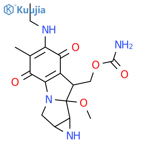 Mitomycin C, Ethylamine structure