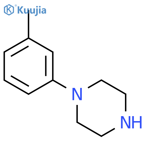 1-(3-Methylphenyl)piperazine structure