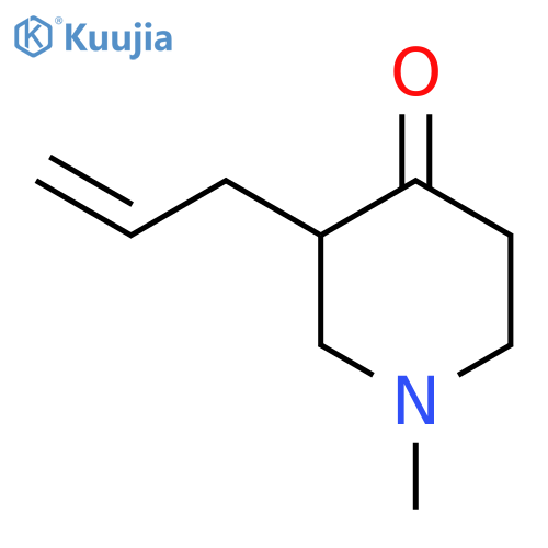3-Allyl-1-methyl-4-piperidone structure