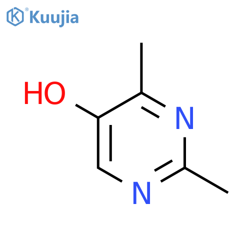 2,4-dimethylpyrimidine-5-ol structure