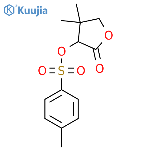 4,4-Dimethyl-2-oxooxolan-3-yl 4-methylbenzene-1-sulfonate structure