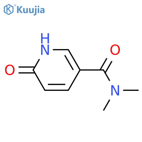 N,N-Dimethyl-6-oxo-1,6-dihydropyridine-3-carboxamide structure