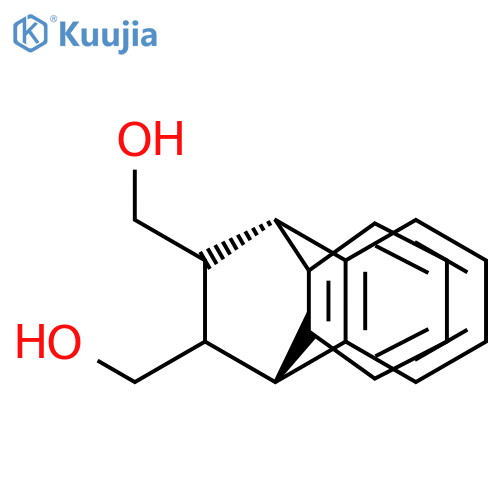 9,10-Ethanoanthracene-11,12-dimethanol, 9,10-dihydro-, trans-(±)- structure